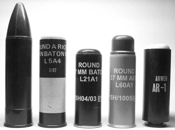 British Mm Baton Rounds Small Arms Review