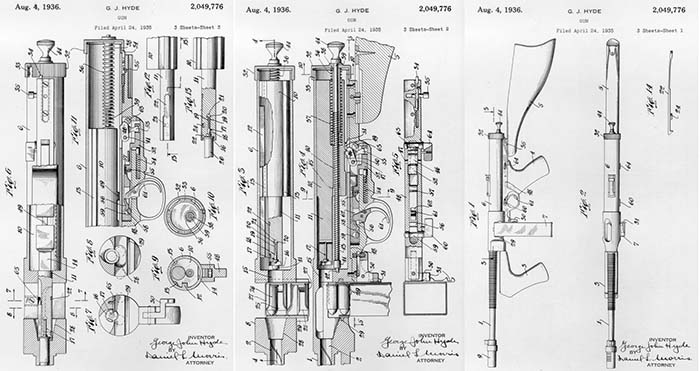 THE HYDE MODEL 35 SUBMACHINE GUN - Small Arms Review