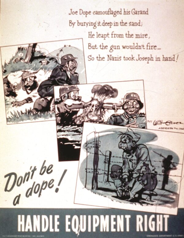 “DON'T BE JOE DOPE!” A Tribute to Ordnance Corps Artist Will Eisner ...