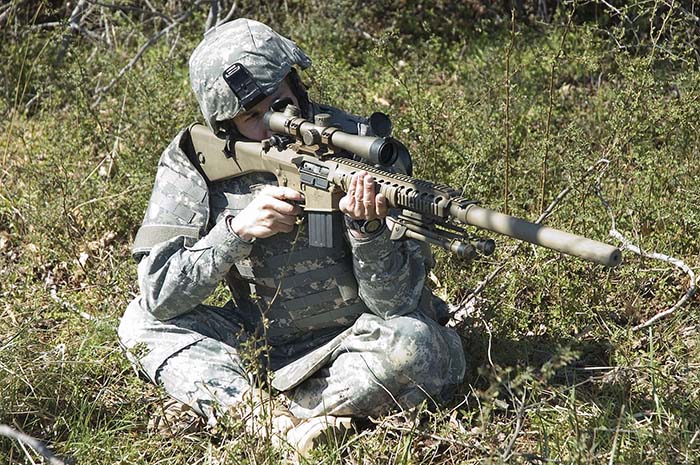 Newest sniper rifle for soldiers, Marines takes on 'final hurdle' before  fielding