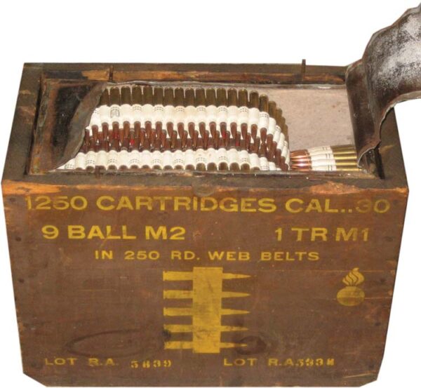 WW2 U.S. CALIBER .30 BROWNING FABRIC BELTS Small Arms Review