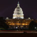 U.S. Capitol Building at night