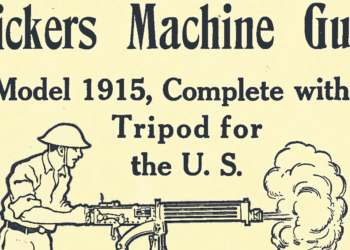 Vickers Machine Gun Catalog Cover