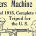 Vickers Machine Gun Catalog Cover