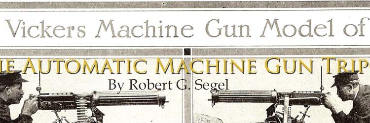 THE AUTOMATIC MACHINE GUN TRIPOD MODEL OF 1915