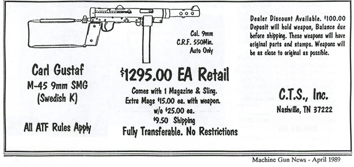 Machine Gun Prices, What Happened? Small Arms Review