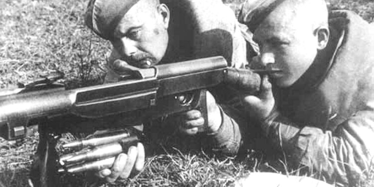 History of Early Russian Anti-Tank Rifles (Part III) – Simonow’s PTRS