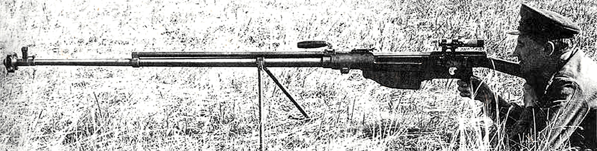 History of Early Russian Anti-Tank Rifles (Part III) – Simonow’s PTRS ...