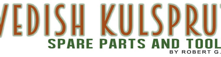 Swedish Kulspruta (KSP) M/36 Spare Parts and Tool Kit