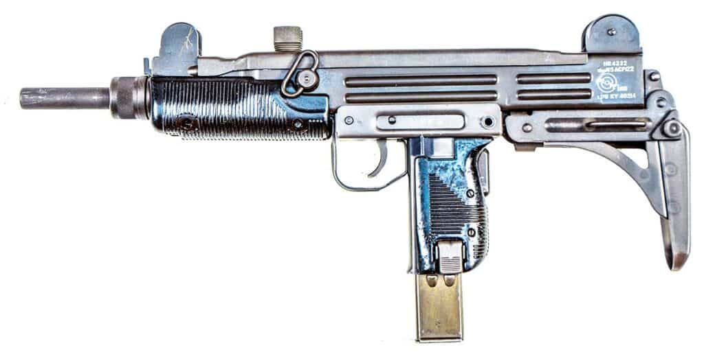 uzi 9mm submachine gun