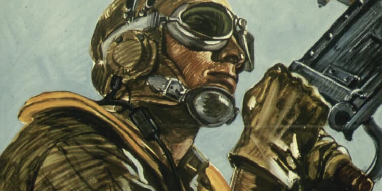 SOME U.S. WWII WEAPONS IN POSTERS
