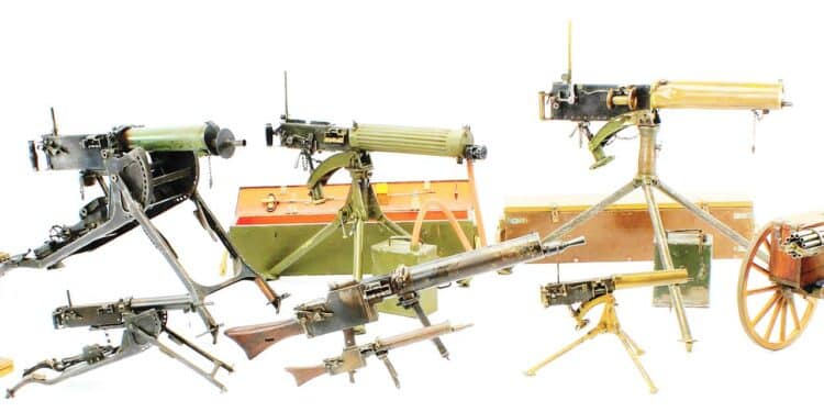 Frank Adlam Miniature Arms Maker: Reuniting His Rapid-Fire Weapons Collection