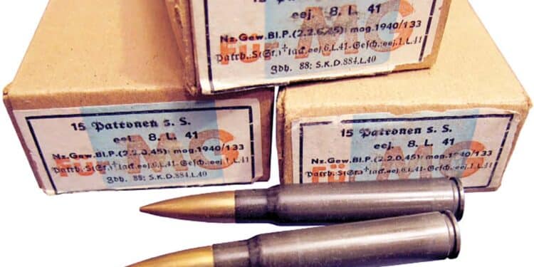 Double Works Better, German WWII Cartridges with Two Bullets